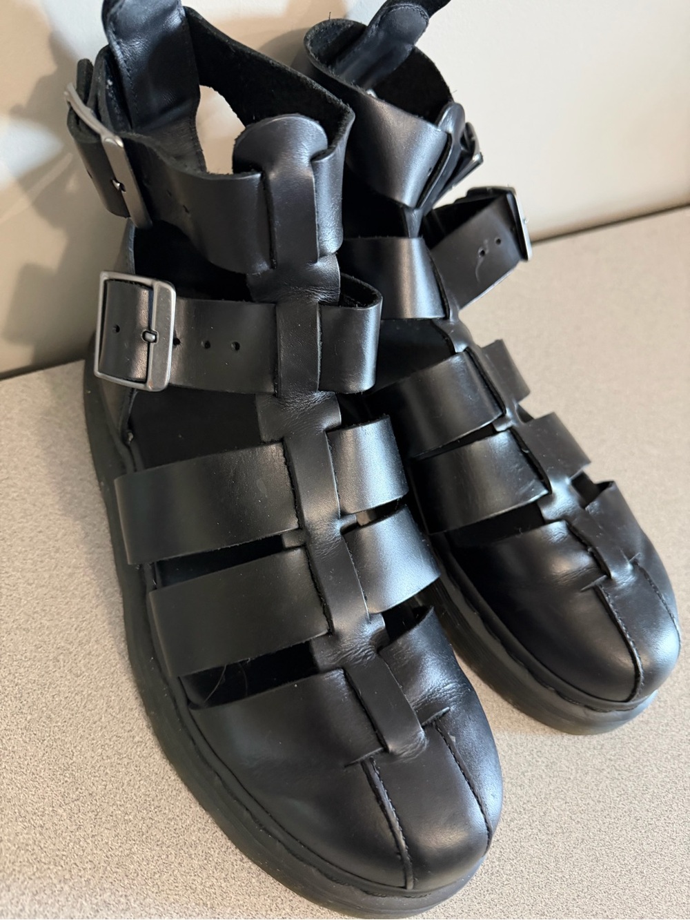 Dr Martens ankle gladiator sandals size 8 - Picture 2 of 13